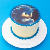 Sonic Print Cake - 1Kg